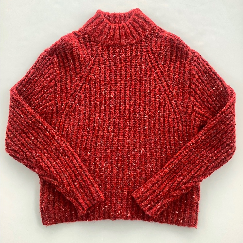 A New Day Chunky Mock Neck Sweater